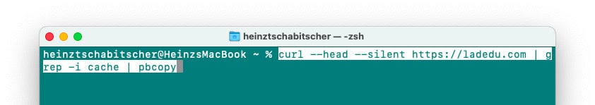 Use pbcopy to copy from the Mac Terminal command line to the macOS clipboard