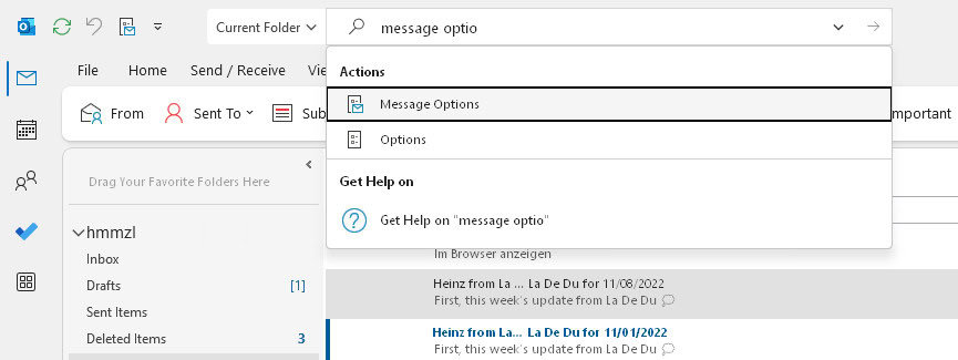 How to View Full Email Headers in Outlook for Windows - La De Du