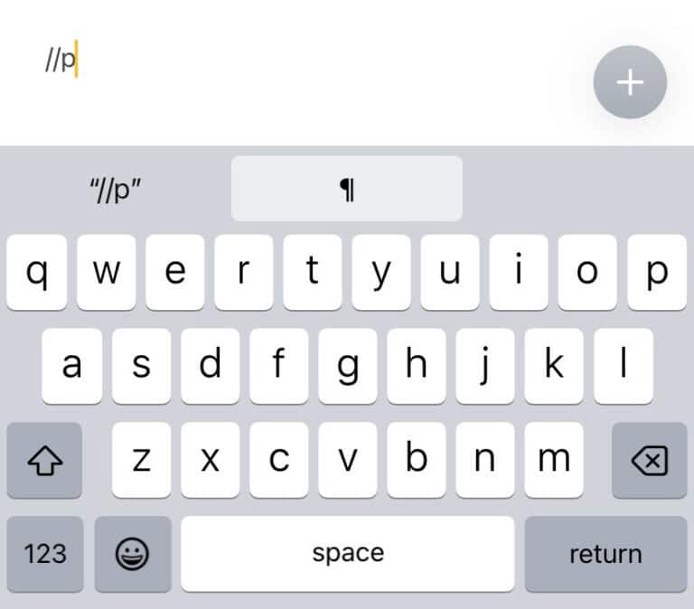 How To Insert The Paragraph Symbol ( ¶ ) On An IPhone - La De Du