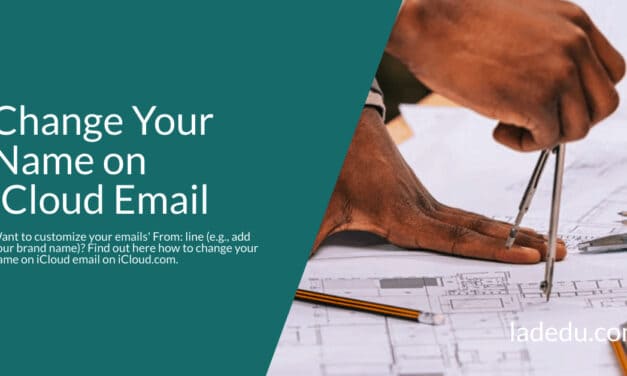 How to Change Your Name on iCloud Email