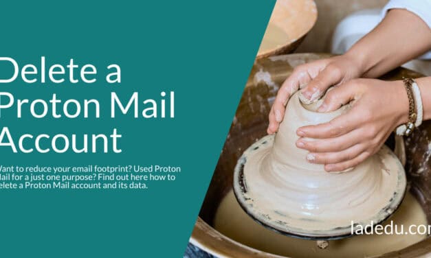 How to Delete a Proton Mail Account