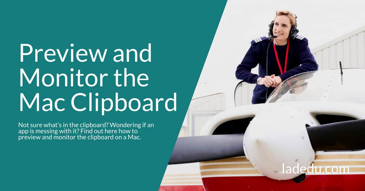 How to Preview and Monitor the Clipboard on a Mac