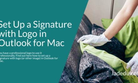 How to Set Up a Signature with Logo in Outlook for Mac