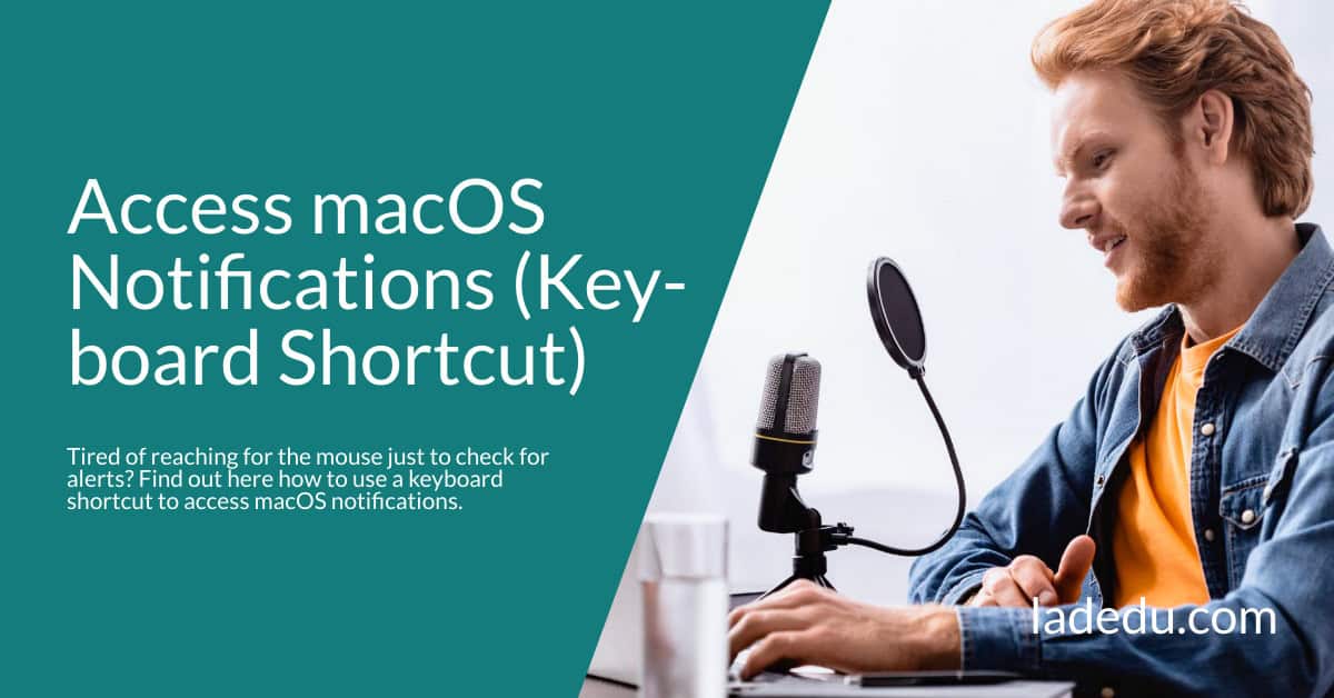 How to Access macOS Notifications with a Keyboard Shortcut