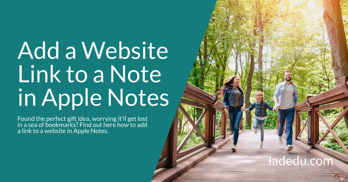 How to Add a Website Link to a Note in Apple Notes