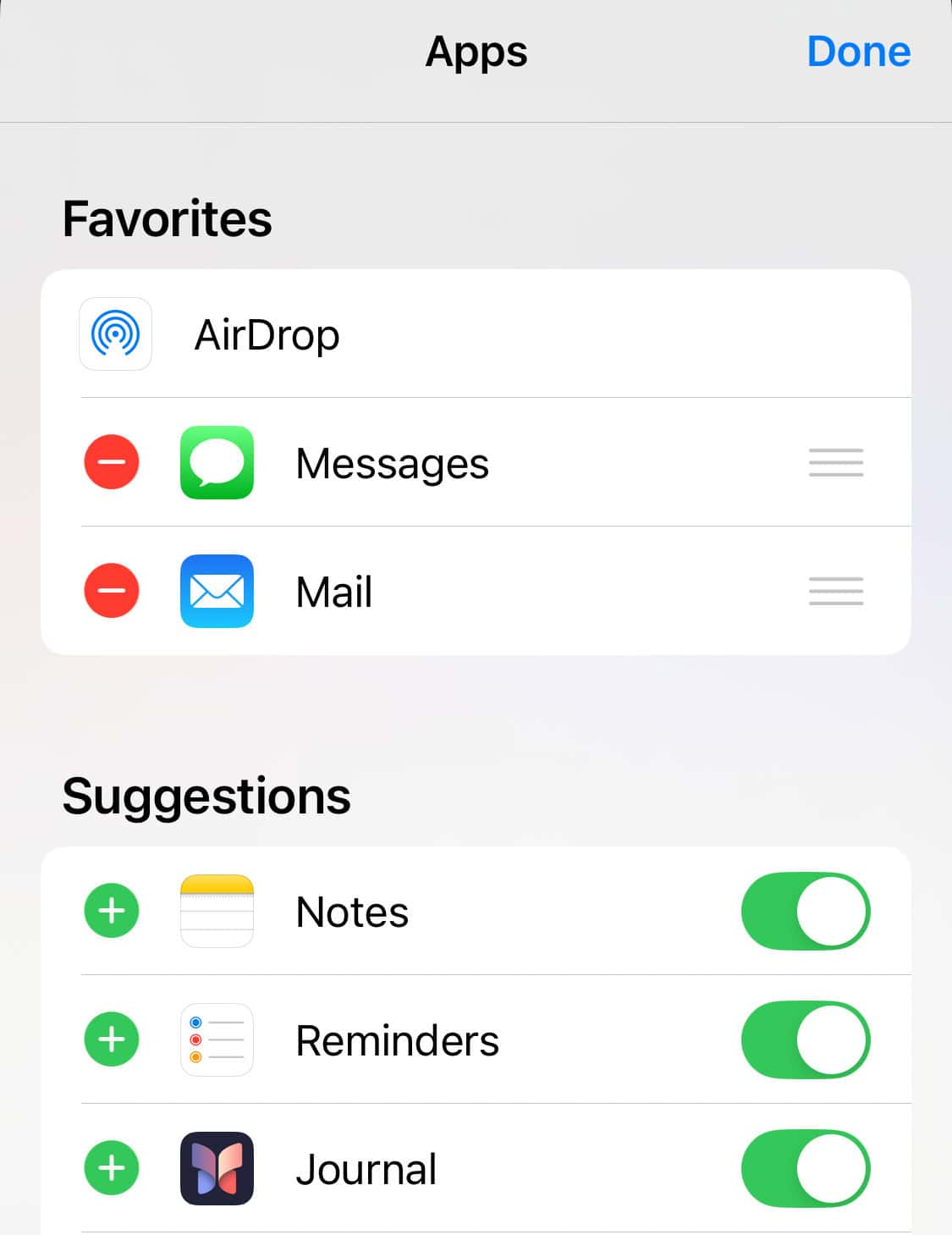 Turn on “Notes” to save links from browser directly to Apple Notes on iPhone and iPad