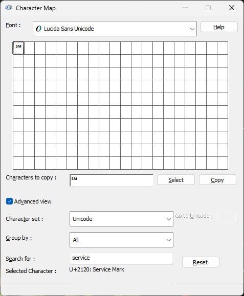 How to Insert Trademark ™ and Service Mark ℠ on Windows - La De Du