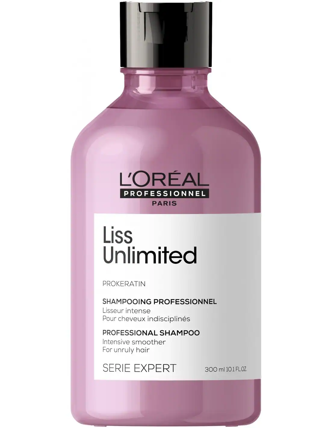 L'Oreal-Professional-Liss-Unlimited-Shampoo-300ml لو﷼ بروفيشنال ليس انليمتد شامبو ٣٣٠ مل - الصورة 1