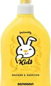 Sanosan kids Banana shower gel and shampoo , 200 ml