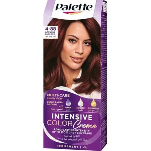 1 (13) Palette باليت 4-88 كريم اللون الأحمر الداكن المكثف للعناية المتعددة أثناء وبعد اللون - 110 مل - الصورة 1