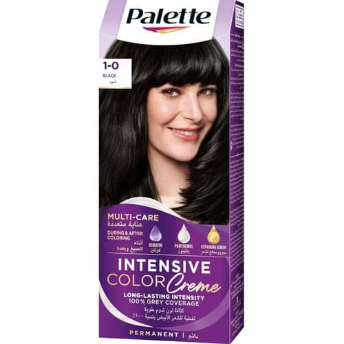1 (5) Palette باليت 0-1 كريم اللون الأسود المكثف، كثافة تدوم طويلاً - 110 مل - الصورة 1