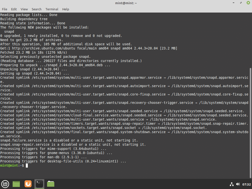 How To Install Snapd On Linux Mint 20