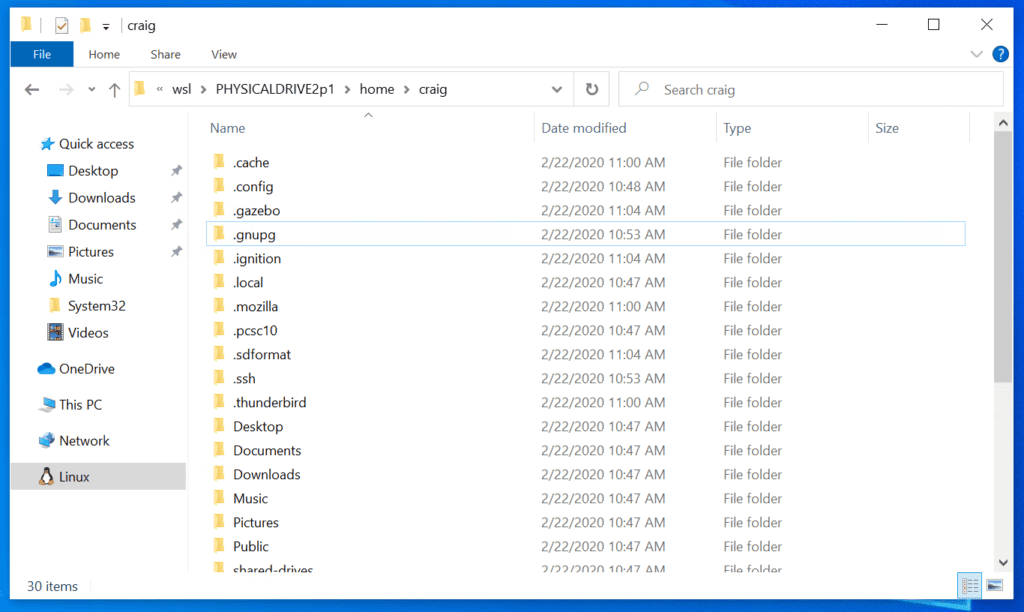 Accessing files with File Explorer