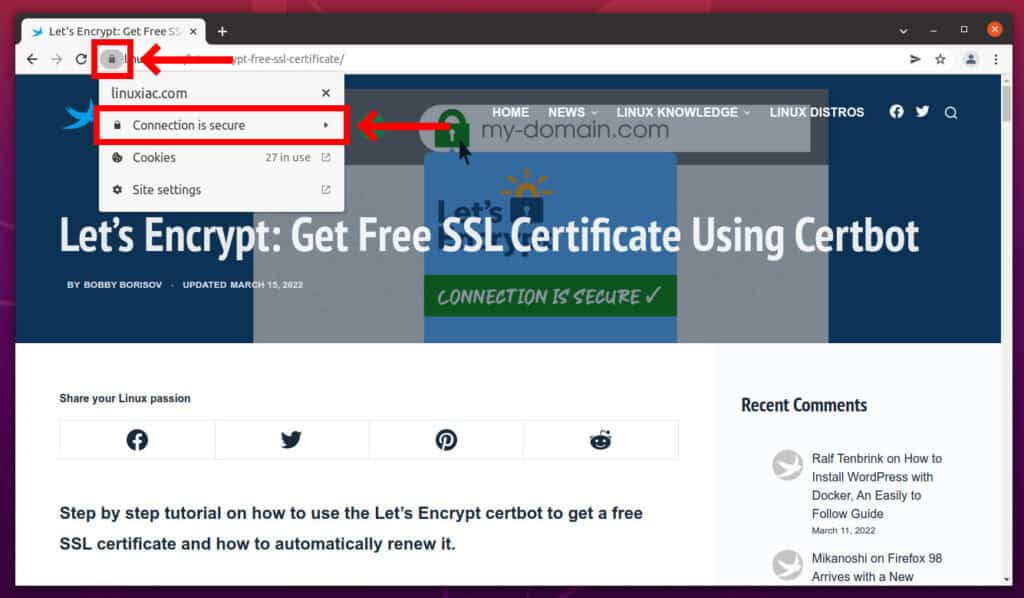 Lets Encrypt: A Valid Free SSL Certificate