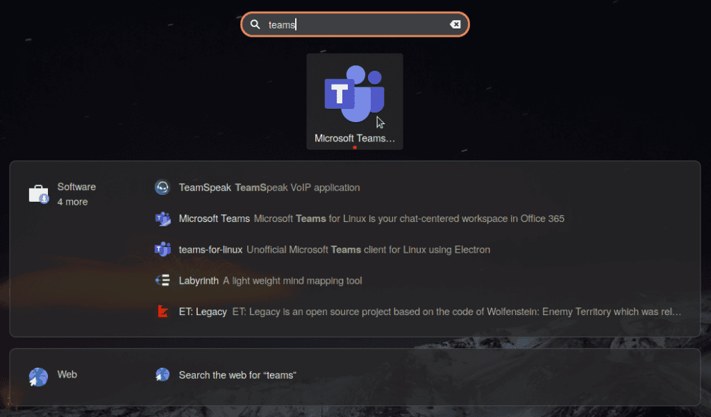 Microsoft Teams Gnome Dashboard Icon