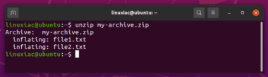 How to Unzip Files in Linux (with Examples)