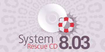 SystemRescueCD 8.03 Released, Brings The Latest GParted 1.3.0