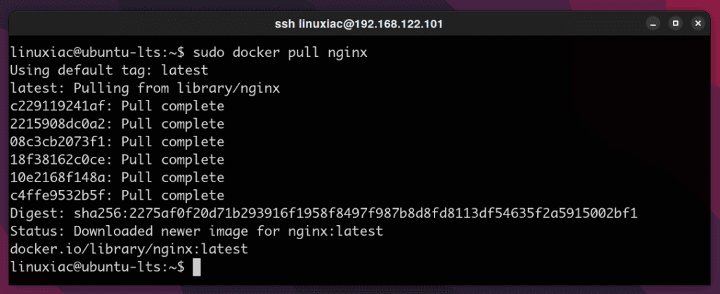 Pullinx Nginx Docker Image