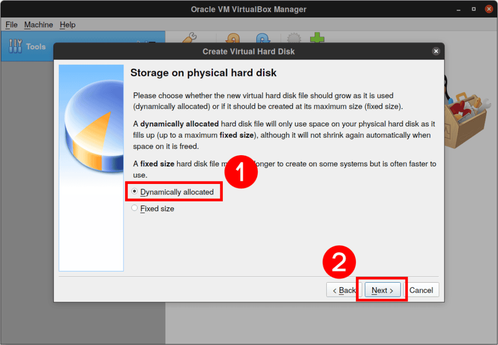 Set Virtual Hard Disk Type