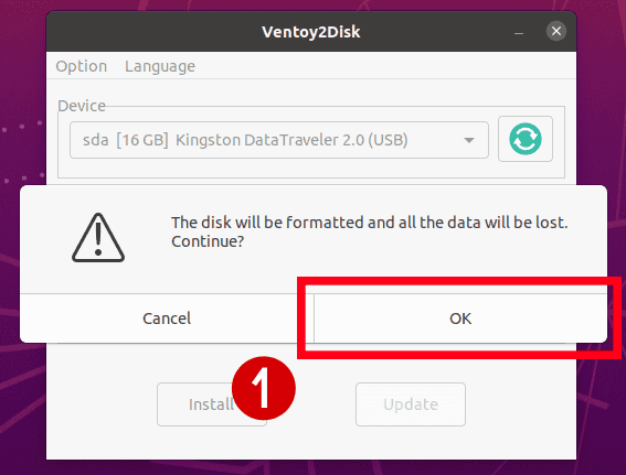 Wipe Data on the Flash Drive