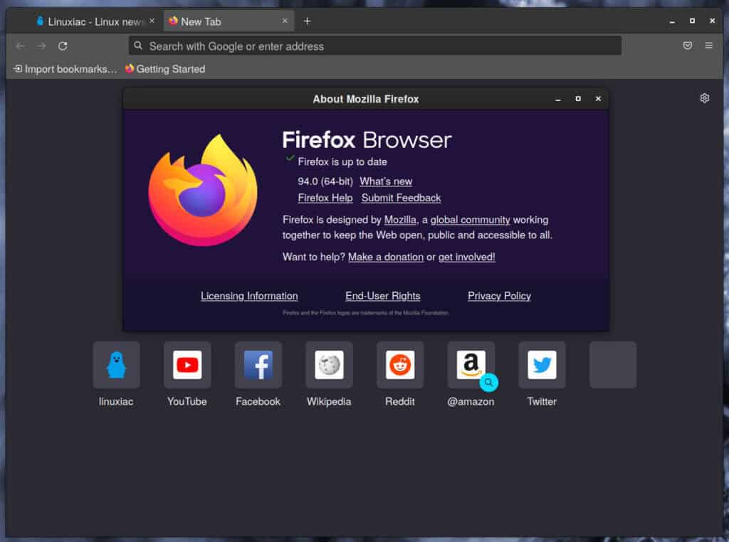 Firefox 94