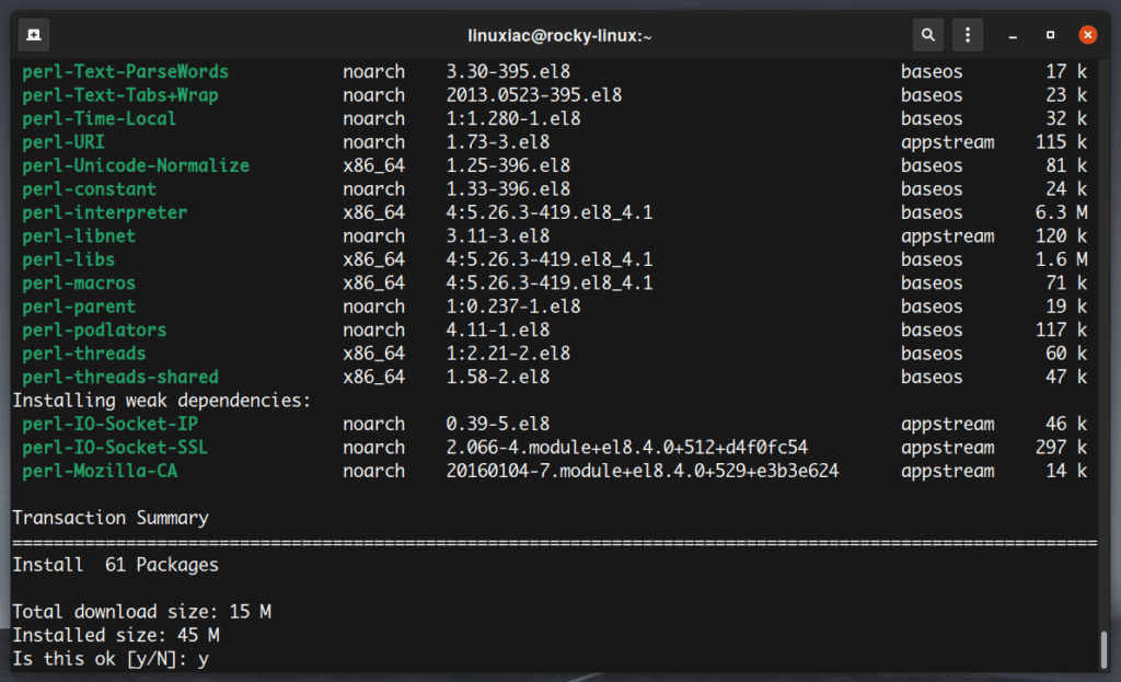 Install Nginx on CentOS 8, Rocky Linux, or Alma Linux