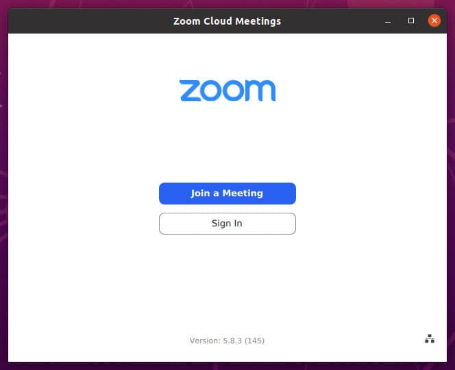 Zoom Running on Ubuntu