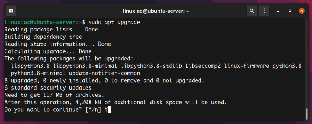 Upgrade packages.