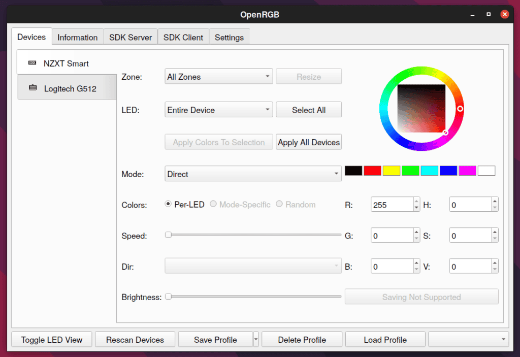 OpenRGB 0.7