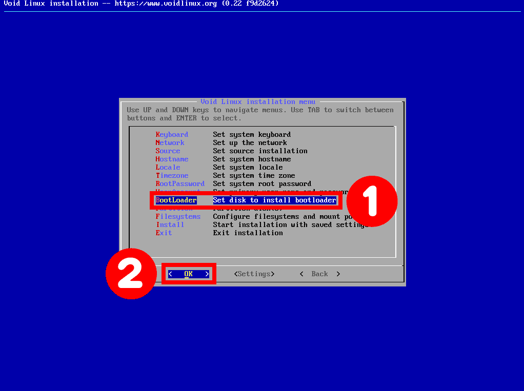 Setting Up the Bootloader