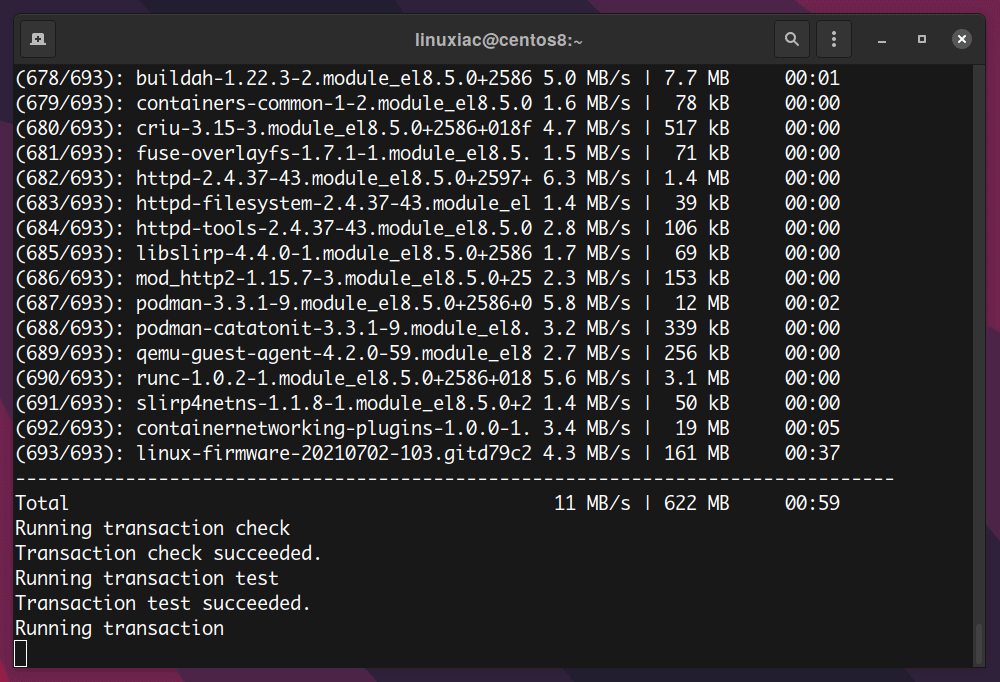 CentOS 8 to AlmaLinux 8 Migration in Progress