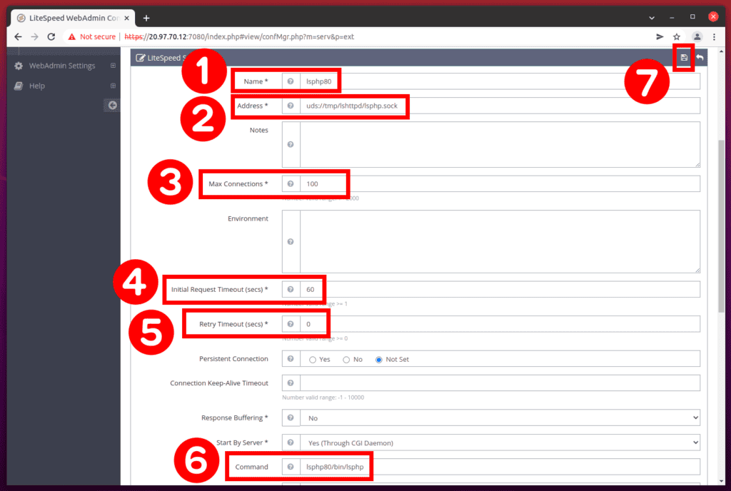 Configure PHP 8