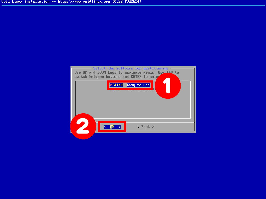 Partition the Disk