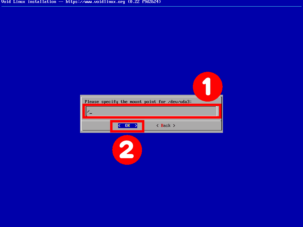 Creating the Filesystems and Mountpoints