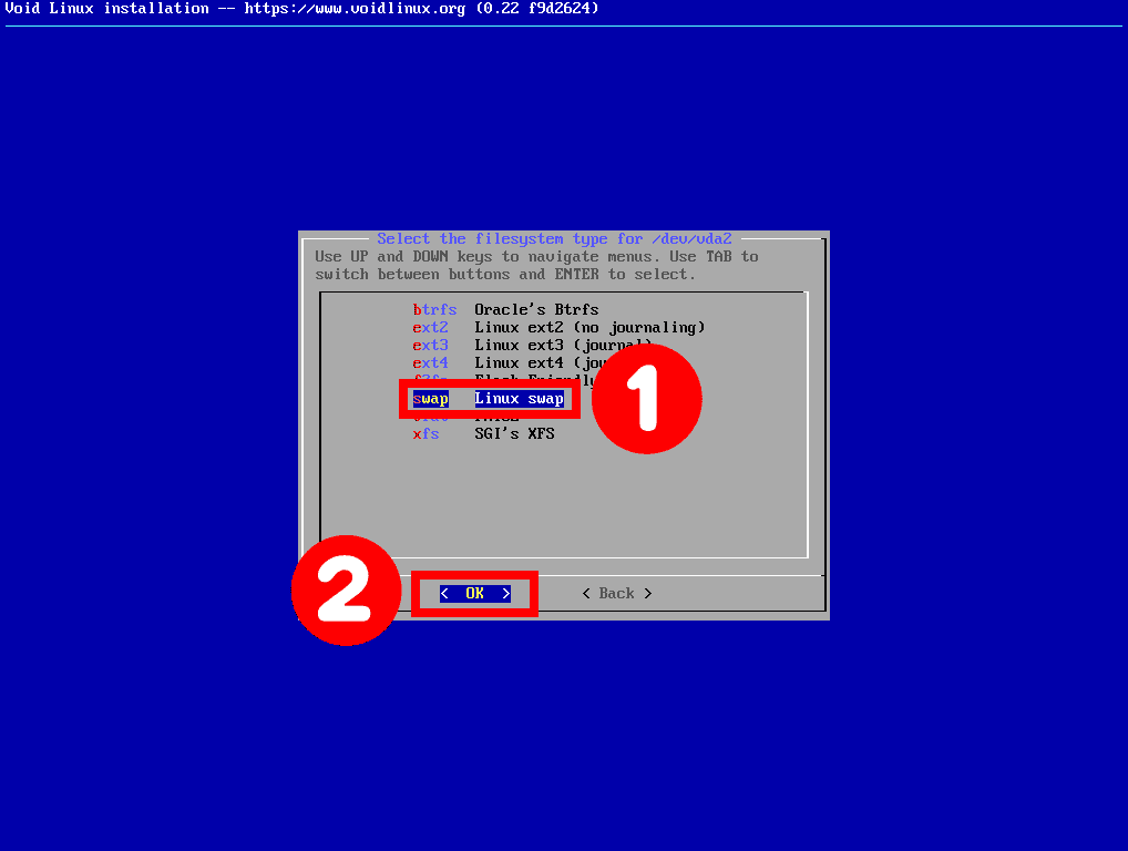 Creating the Filesystems and Mountpoints