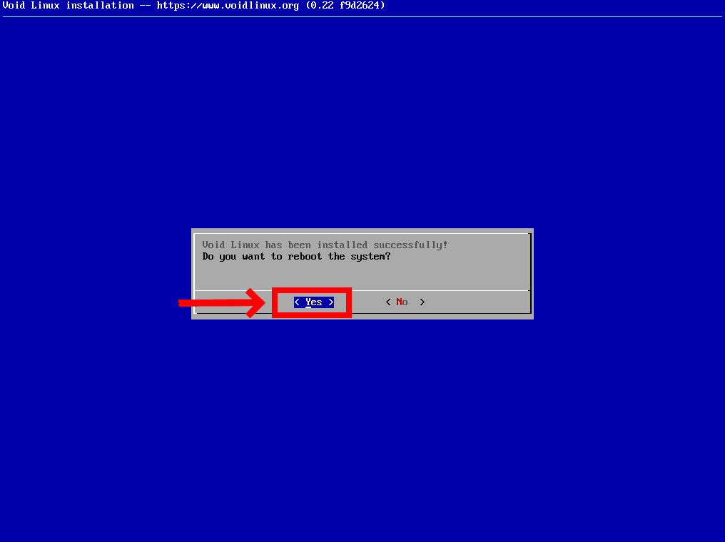 Void Linux Installation