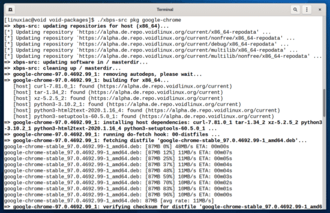 How to Use XBPS Package Manager on Void Linux