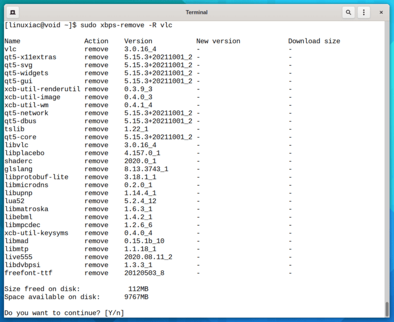 How to Use XBPS Package Manager on Void Linux