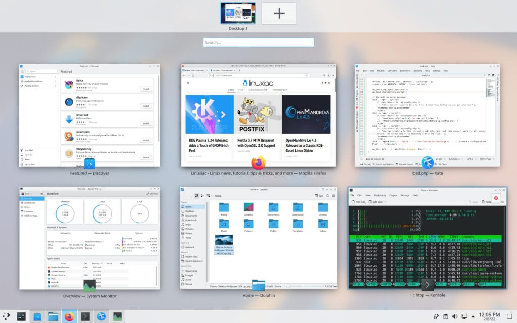 KDE Plasma 5.24 Overview