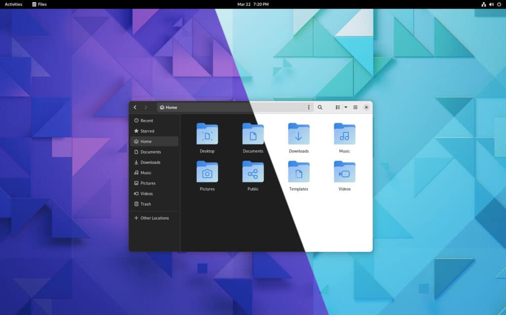 GNOME 42 Desktop Environment