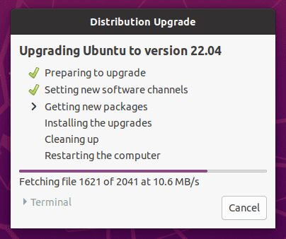 Downloading Ubuntu 22.04 packages