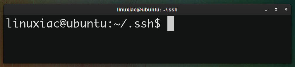 Linux Shell Prompt - Before