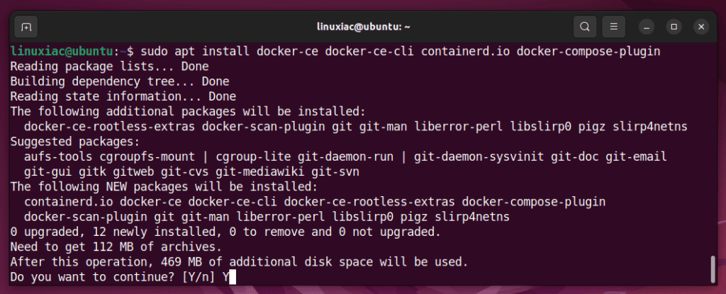 Installing Docker Engine on Ubuntu