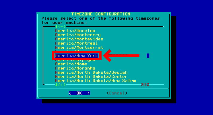 Configure Time Zone