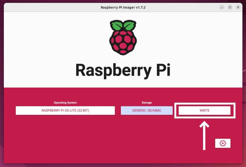 Installing Raspberry Pi OS on microSD card