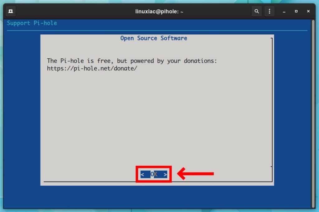 Install Pi-hole ad blocker on Raspberry Pi OS