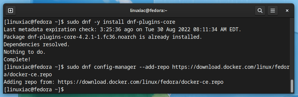 Set up Docker repository