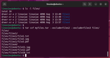 How to Create tar.gz Archive Using the tar Command on Linux