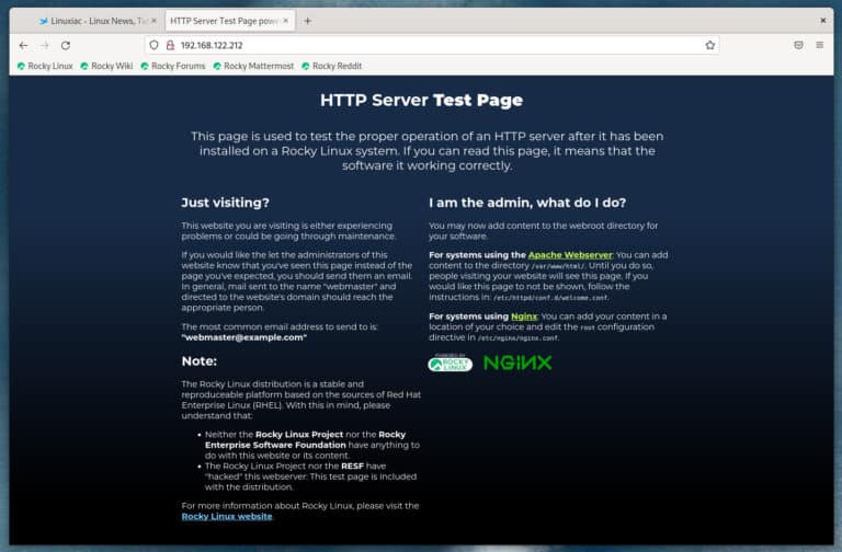 How to Install Nginx, MariaDB, and PHP on Rocky Linux 9