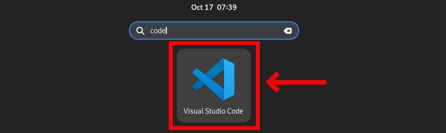 Run Visual Studio Code on Fedora